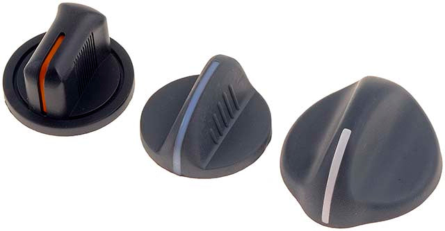 76899 Help Series A/C Control Knob - Direct Fit, Set of 3
