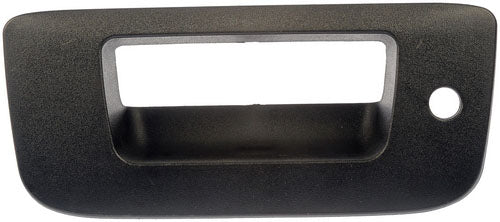 80122 Help Series Tailgate Handle Bezel, Smooth Black Plastic