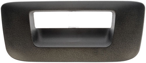80124 Help Series Tailgate Handle Bezel, Smooth Black Plastic