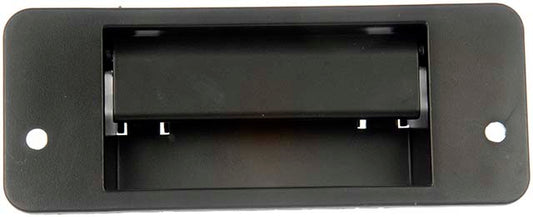 81347 Help Series Tailgate Handle, Smooth Black Plastic
