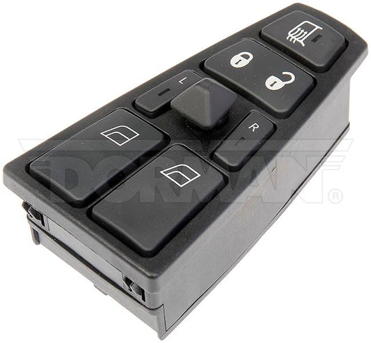 901-0011 Front, Driver Side HD Solutions Series Window Switch Black