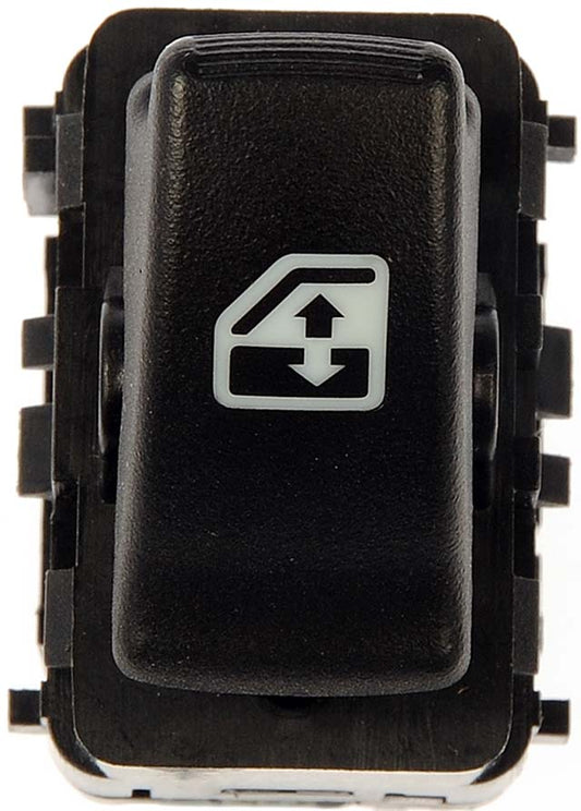 901-074 Front, Passenger Side OE Solutions Series Window Switch Black