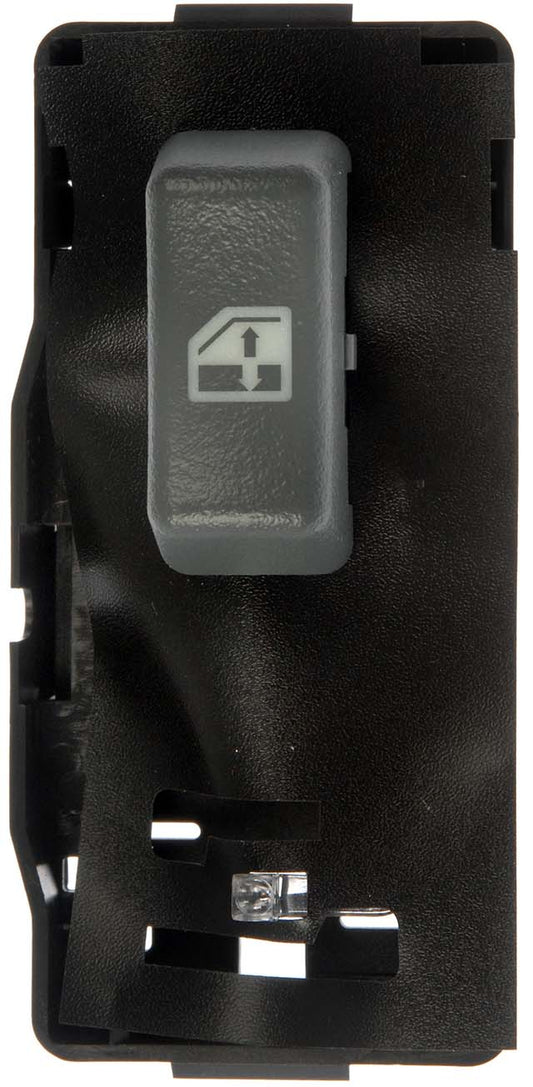 901-077 Front, Passenger Side OE Solutions Series Window Switch Gray
