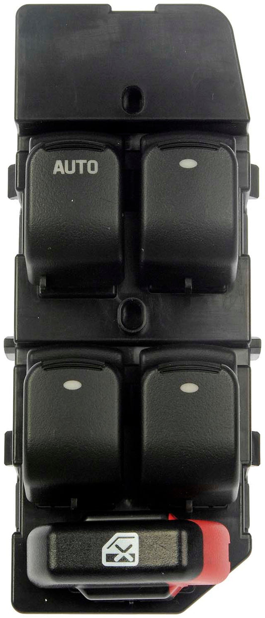 901-079 Front, Driver Side OE Solutions Series Window Switch Black