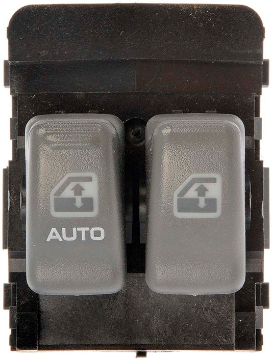 901-080 Front, Driver Side OE Solutions Series Window Switch Gray