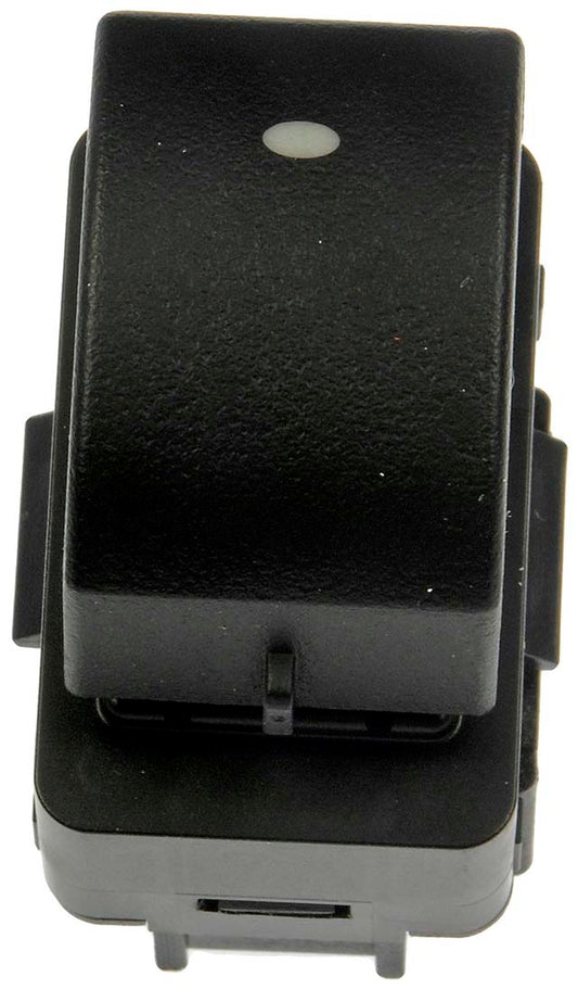 901-092 Front, Passenger Side OE Solutions Series Window Switch Black 1 Button