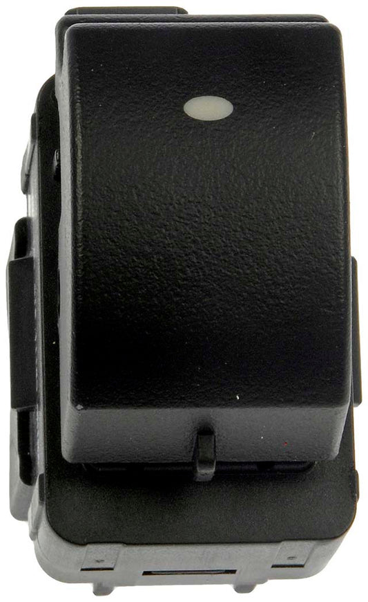 901-101 Rear, Driver or Passenger Side OE Solutions Series Window Switch Black 1 Button