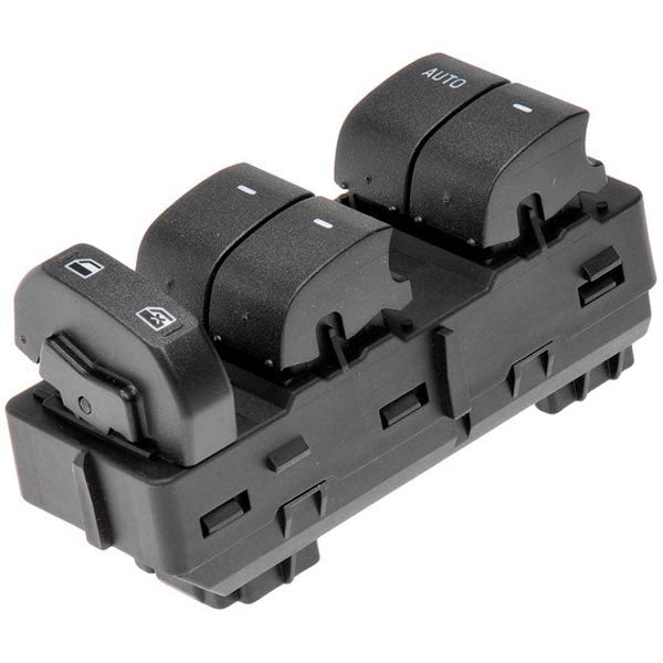 901-206 Front, Driver Side OE Solutions Series Window Switch Black 5 Buttons