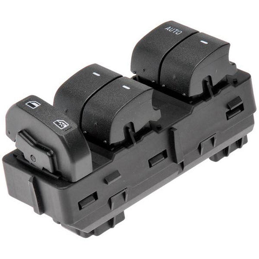 901-206 Front, Driver Side OE Solutions Series Window Switch Black 5 Buttons