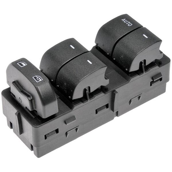 901-208 Front, Driver Side OE Solutions Series Window Switch Black 5 Buttons