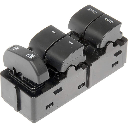 901-229 Front, Driver Side OE Solutions Series Window Switch Black