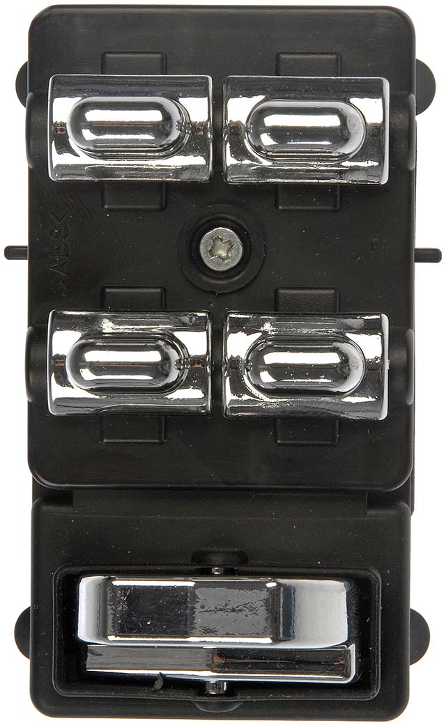 901-313 Front, Driver Side OE Solutions Series Window Switch Chrome