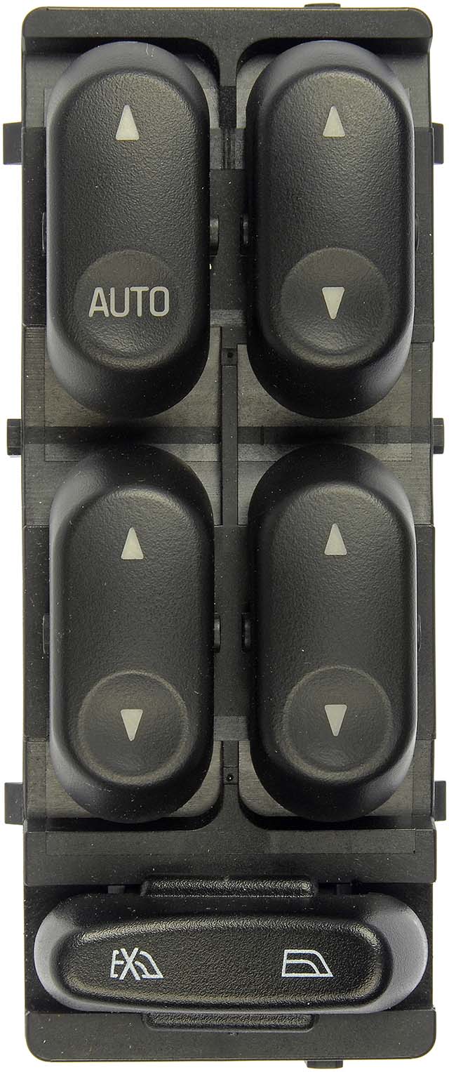 901-314 Front, Driver Side OE Solutions Series Window Switch Black