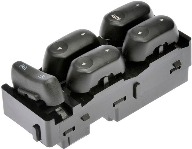 901-396 Front, Driver Side OE Solutions Series Window Switch Black 5 Buttons