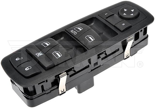 901-486 Front, Driver Side OE Solutions Series Window Switch Black