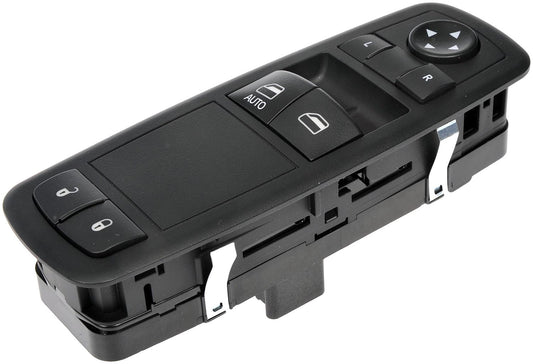 901-488 Front, Driver Side Window Switch, with One Touch Up and Down, without 2nd Row Power Windows