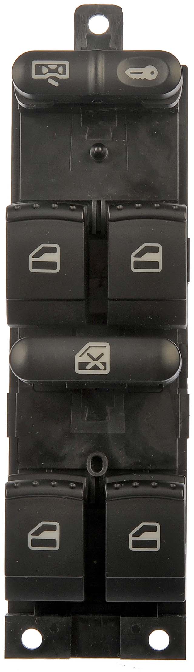 901-500 Front, Driver Side OE Solutions Series Window Switch Black