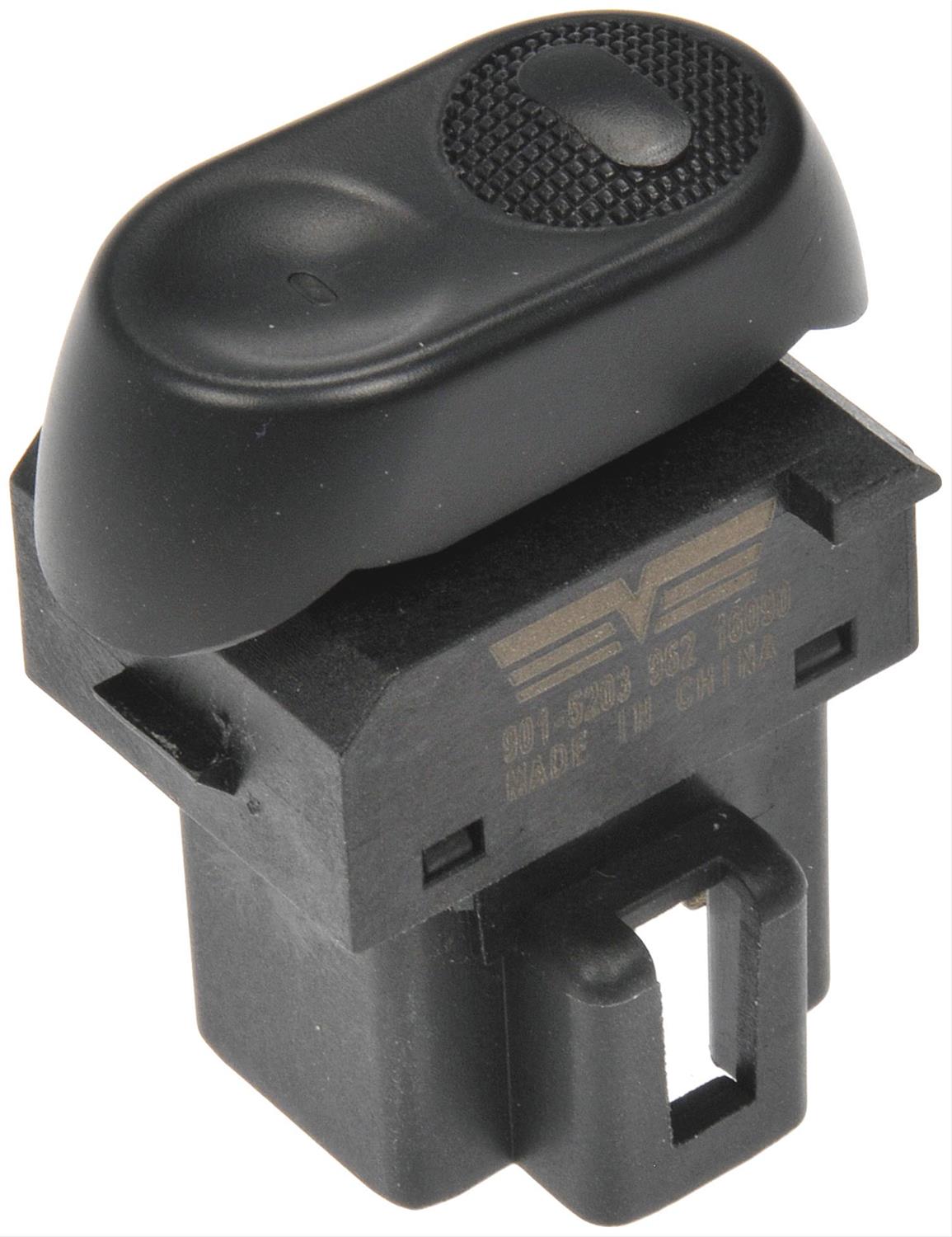 901-5203 Front, Driver Side HD Solutions Series Window Switch Black