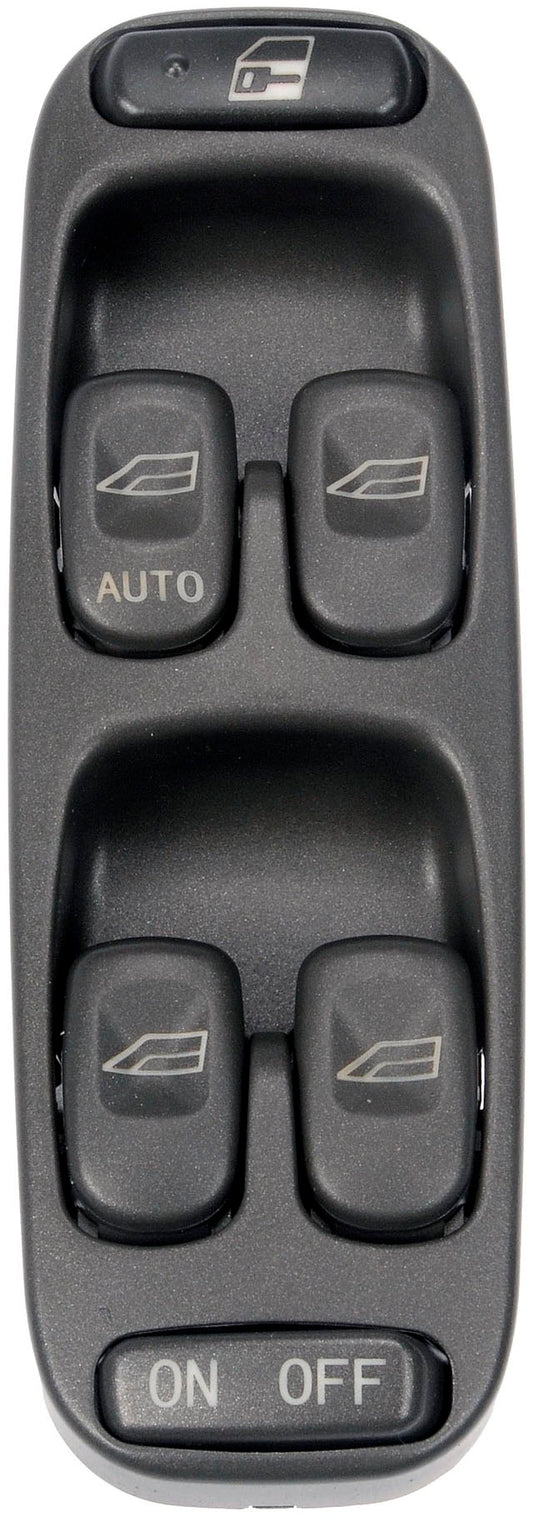901-550 Front, Driver Side OE Solutions Series Window Switch Black 6 Buttons