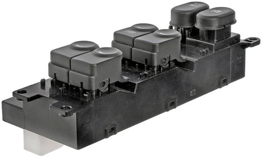 901-925 Front, Driver Side OE Solutions Series Window Switch Black 6 Buttons