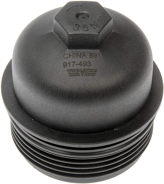 917-493 OE Solutions Series Oil Filler Cap - Black, Nylon, Direct Fit, Sold individually