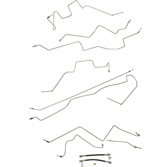 919-027 OE Solutions Series Brake Line, Stainless Steel