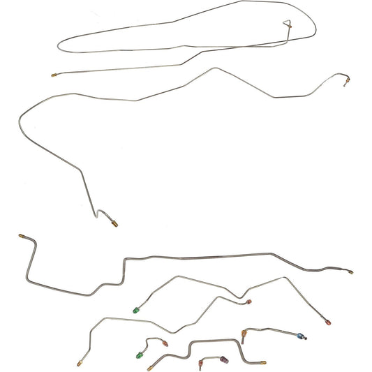 919-034 OE Solutions Series Brake Line, Stainless Steel