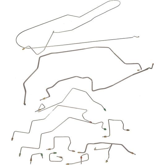 919-037 OE Solutions Series Brake Line, Stainless Steel