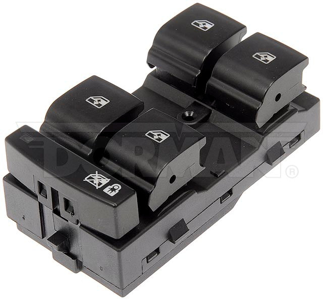 920-036 Front, Driver Side OE Solutions Series Window Switch Black