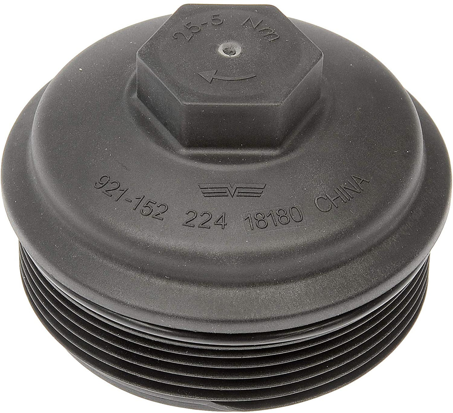 921-152 OE Solutions Series Oil Filler Cap - Black, Plastic, Direct Fit, Sold individually