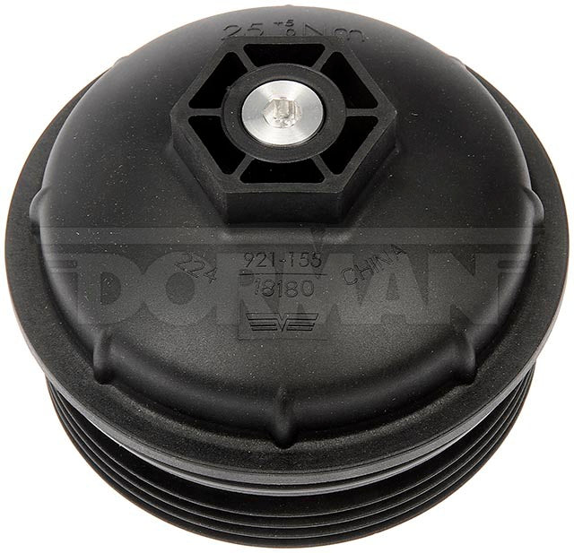 921-155 OE Solutions Series Oil Filler Cap - Black, Plastic, Direct Fit, Sold individually