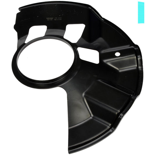 924-495 Передние пылезащитные щитки тормозов со стороны пассажира, черные, стальные, серия OE Solutions