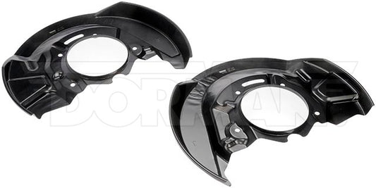 924-998 Передние пылезащитные щитки тормозов со стороны водителя или пассажира, серия OE Solutions