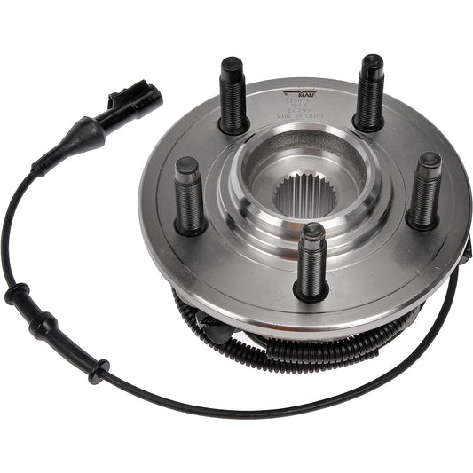930-620 Front, Driver or Passenger Side Wheel Hub, 5 Lugs, With Bearing, OE Solutions Series