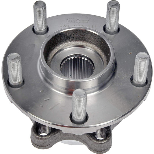 930-623 Front, Driver or Passenger Side Wheel Hub, 5 Lugs, With Bearing, OE Solutions Series