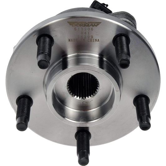 930-624 Front, Driver or Passenger Side Wheel Hub, 5 Lugs, With Bearing, OE Solutions Series