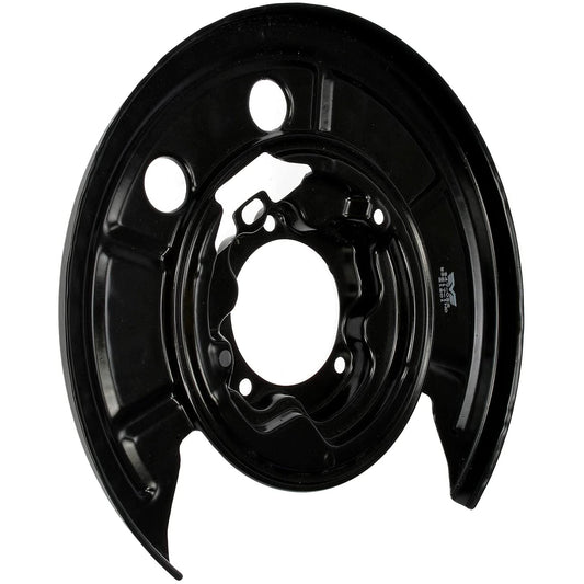 947-022 Задние пылезащитные щитки тормозов со стороны водителя, черные, стальные, серия OE Solutions