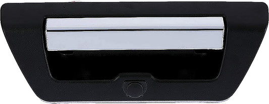 97697 Help Series Tailgate Handle and Bezel, Chrome Lever with Textured Black Bezel