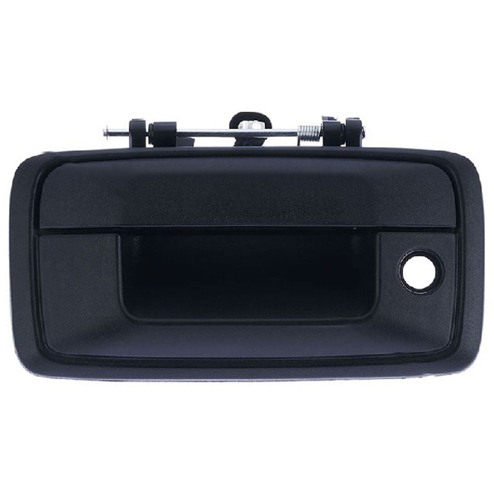 97720 Tailgate Handle, Black Plastic and metal Without Camera Hole With Key Hole