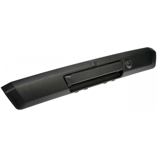 97732 Help Series Tailgate Handle and Bezel, Black Plastic Without Camera Hole Without Key Hole