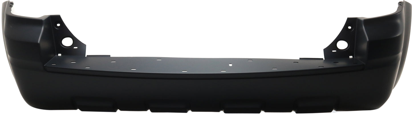 Rear Primed Bumper Cover, With Step Pad Provision, CAPA CERTIFIED