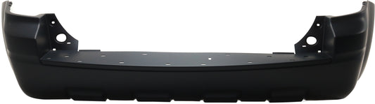 Rear Primed Bumper Cover, With Step Pad Provision, CAPA CERTIFIED