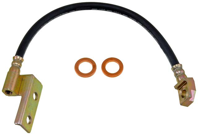 H36620 Front, Driver Side First Stop Series Brake Line, Metal and Rubber