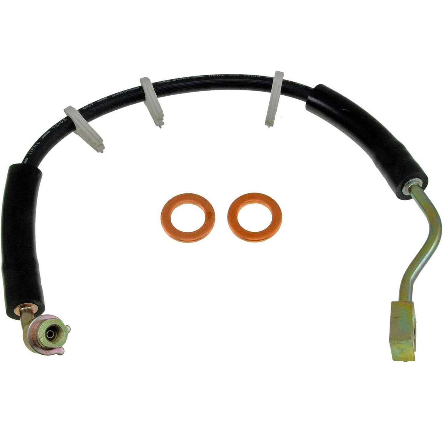 H380322 Front, Passenger Side First Stop Series Brake Line, EPDM Rubber