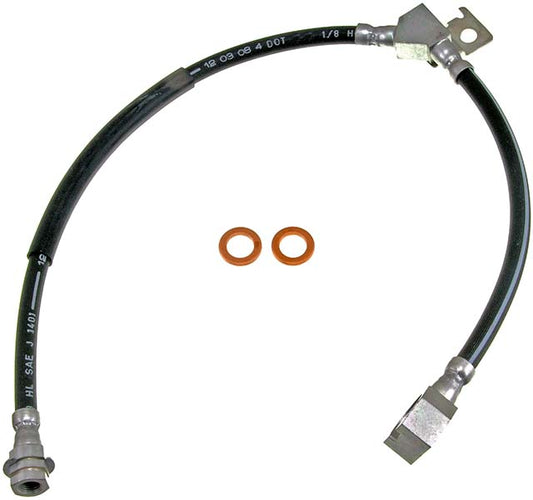 H380376 Rear, Driver Side First Stop Series Brake Line, Metal and Rubber