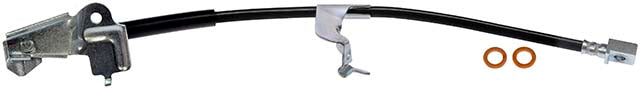 H380419 Front, Passenger Side First Stop Series Brake Line, Metal and Rubber