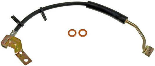 H380556 Front, Passenger Side First Stop Series Brake Line, Metal and Rubber