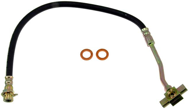 H38059 Front, Driver Side First Stop Series Brake Line, Metal and Rubber