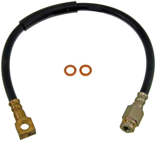 H380747 Front, Driver Side First Stop Series Brake Line, Metal and Rubber