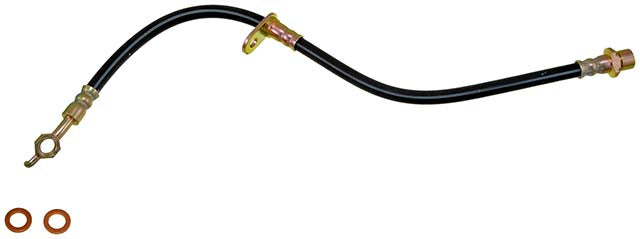 H380901 Front, Passenger Side First Stop Series Brake Line, Metal and Rubber